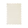 Rugvista matta 120 x 180 cm vit