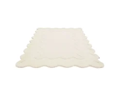 Rugvista matta 120 x 180 cm vit