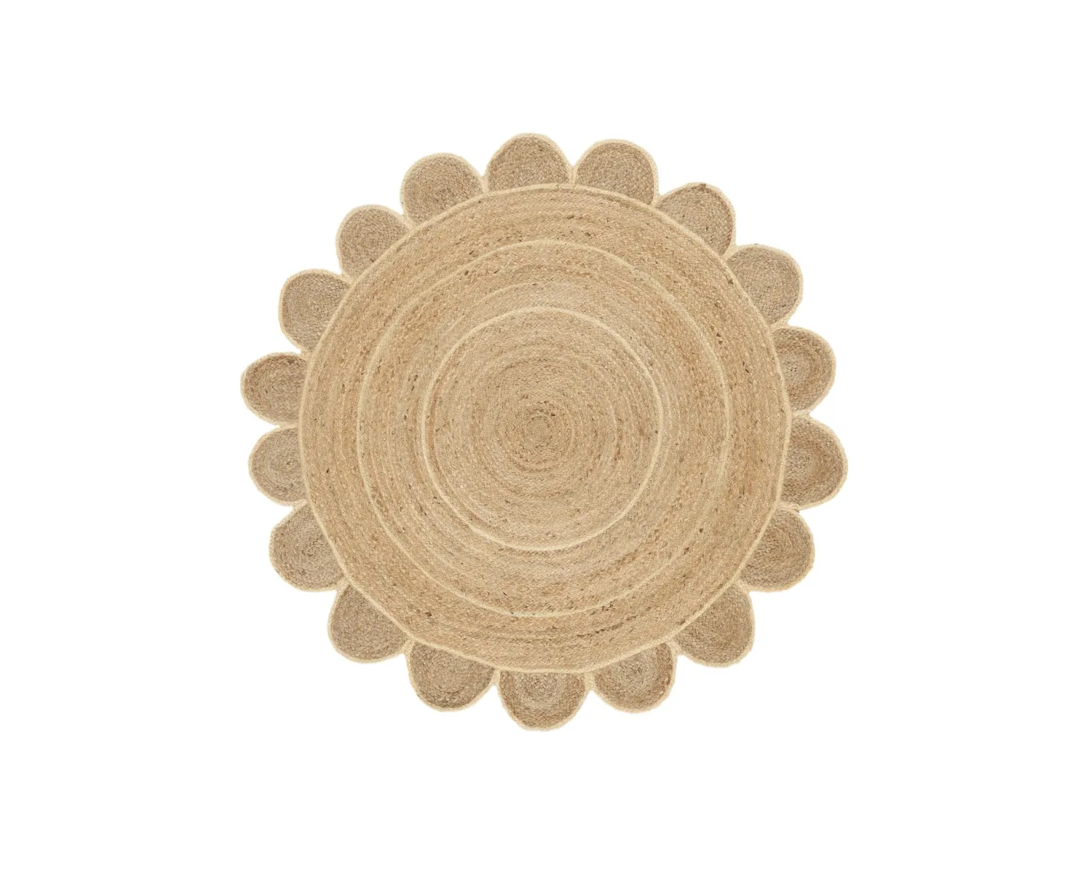 Rugvista Mia matta ø 150 cm beige