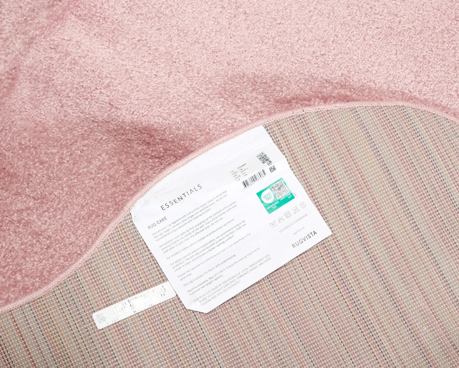 Rugvista Olga matta 200 x 300 cm rosa