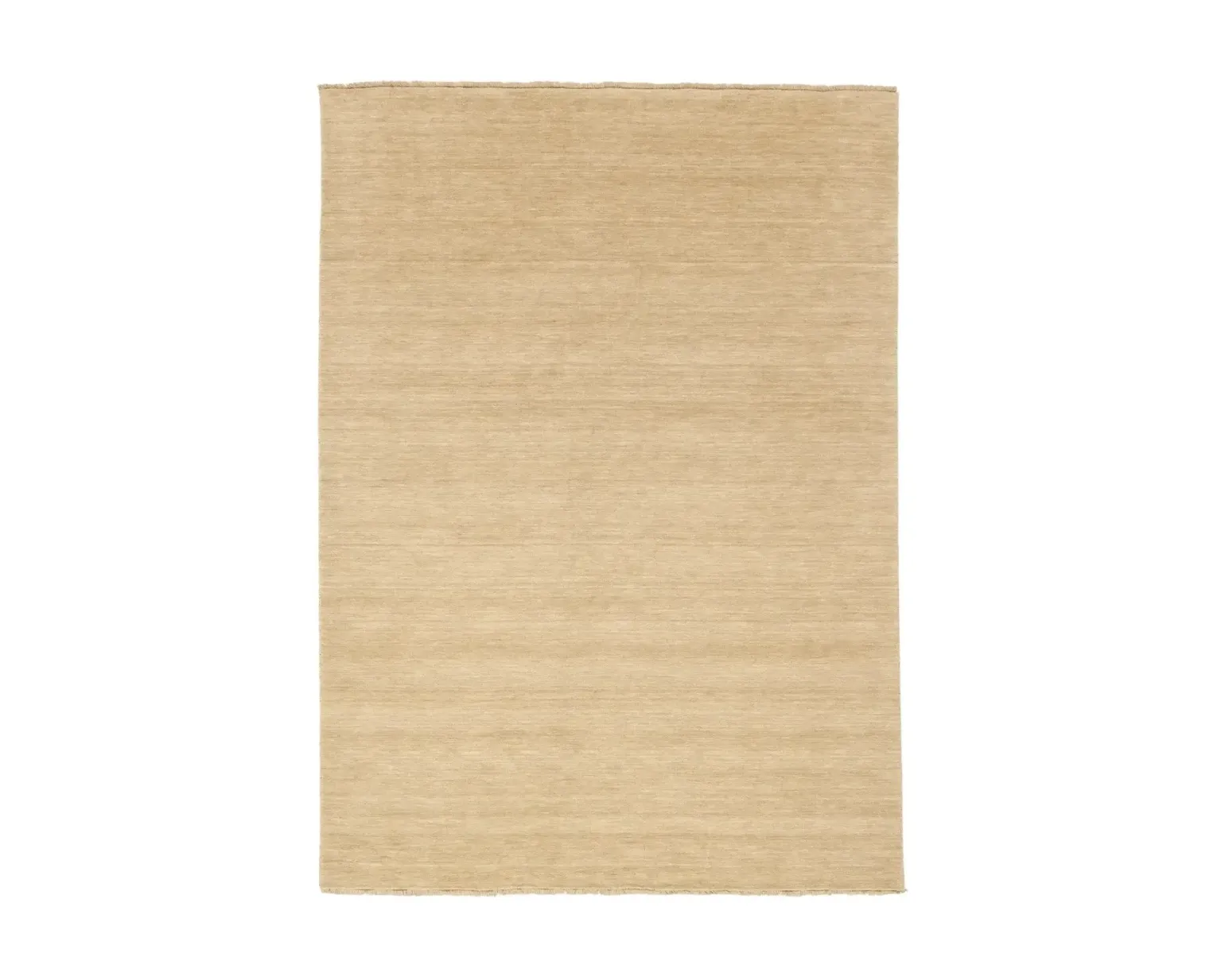Rugvista Premium Handloom Fringes ullmatta 250 x 350 cm beige