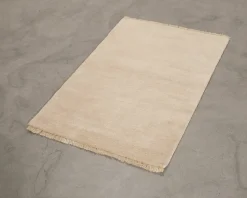 Rugvista Premium Handloom Fringes ullmatta 80 x 120 cm beige
