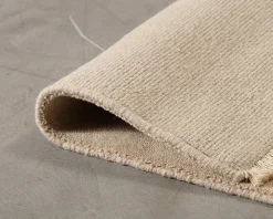 Rugvista Premium Handloom Fringes ullmatta 80 x 120 cm beige