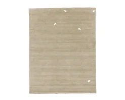 Rugvista Premium Handloom Fringes ullmatta 200 x 250 cm greige