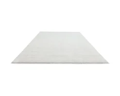 Rugvista Premium Handloom Fringes ullmatta 250 x 350 cm silver