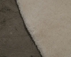 Rugvista Premium Handloom ullmatta ø 300 cm naturvit