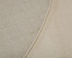 Rugvista Premium Handloom ullmatta ø 300 cm naturvit