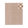 Rugvista Scandina matta 300 x 400 cm orange / vit