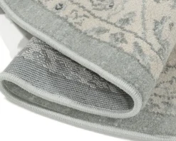 Rugvista Ziegler Madison matta ø 200 cm beige / ljusblå