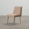 Ruth & Joanna Art matstol beige läder