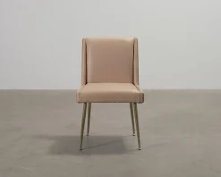Ruth & Joanna Art matstol beige läder