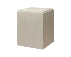 Ruth & Joanna Block sidobord beige marmor