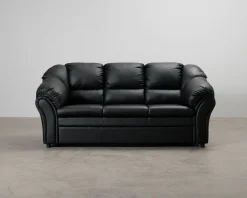 Salvador 3-sits soffa svart