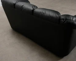 Salvador 3-sits soffa svart