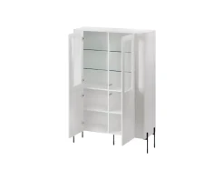 Sherie vitrinskåp musta