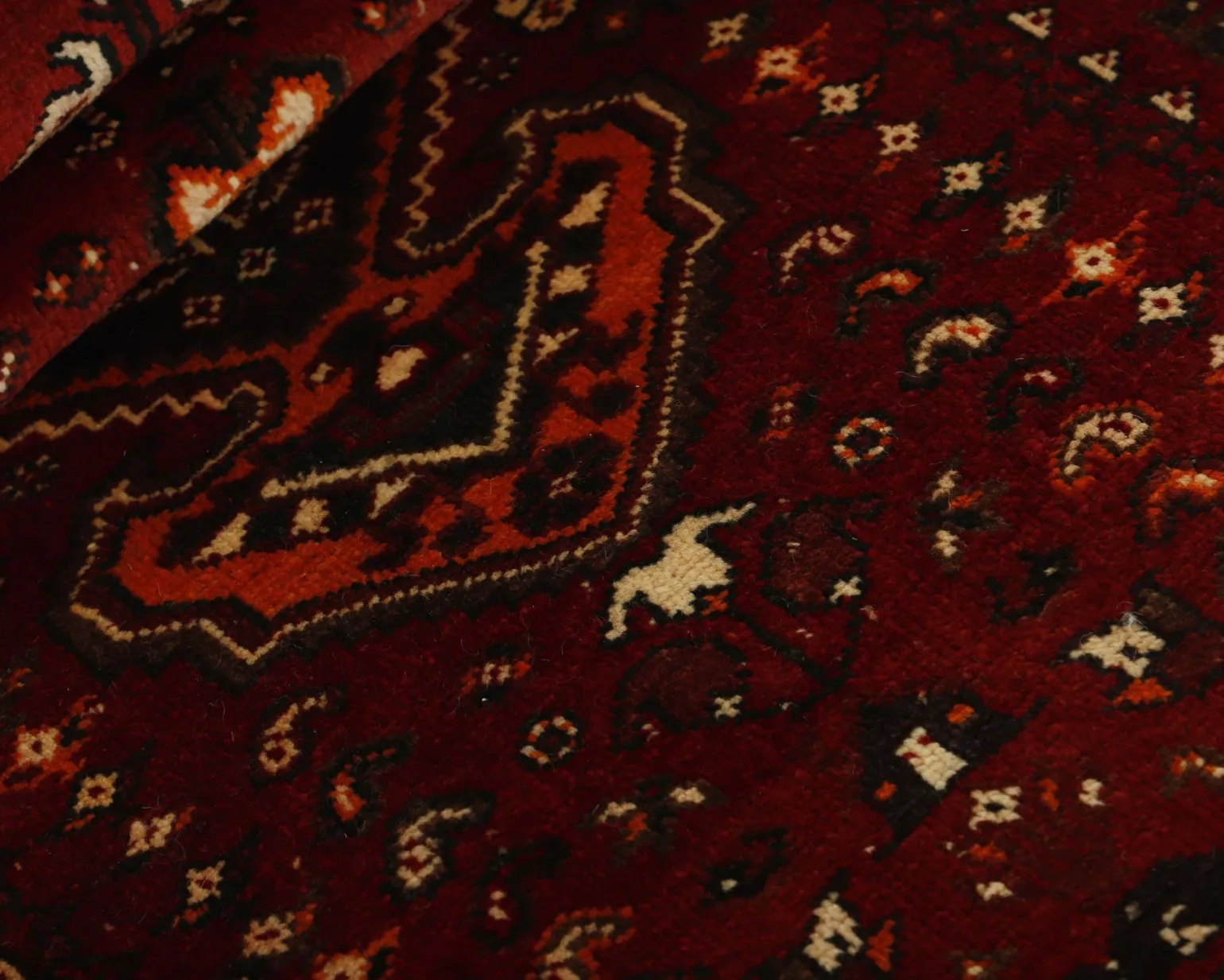 Shiraz orientalisk matta 115 x 318 cm