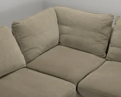 4-sits hörnsoffa grön
