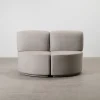 2-sits soffmodul grå