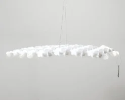 Slamp Nuvem lamp skärm vit