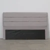 Sänggavel 150 cm harmaa