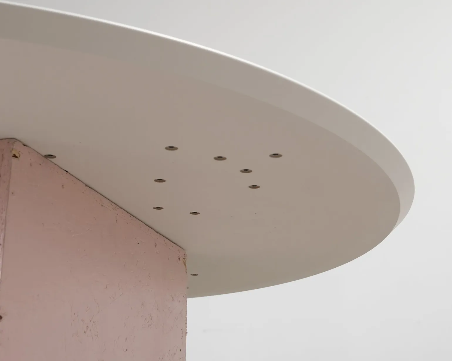 Sofacompany Allie bordsskiva ø 120 cm vit