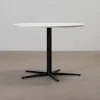 Sofacompany Allie matbord ø 120 cm vit / svart
