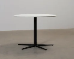 Sofacompany Allie matbord ø 120 cm vit / svart