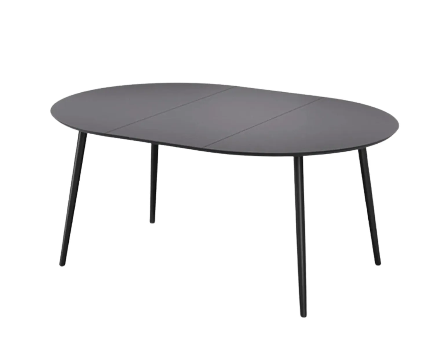 Sofacompany Amelia förlängningsbart matbord 120–170 cm svart