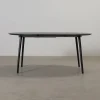 Sofacompany Amelia förlängningsbart matbord 120–170 cm svart