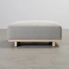 Sofacompany Aya fotpall green harmaanbeige