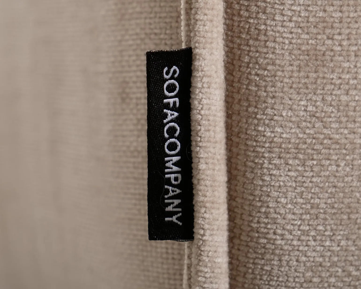 Sofacompany Dane fotpall ljusbeige