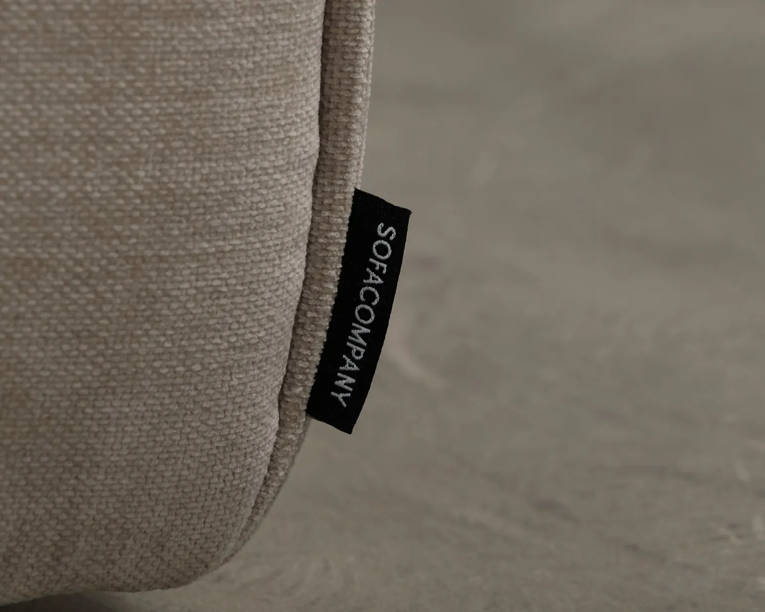 Sofacompany Dane fotpall ljusbeige