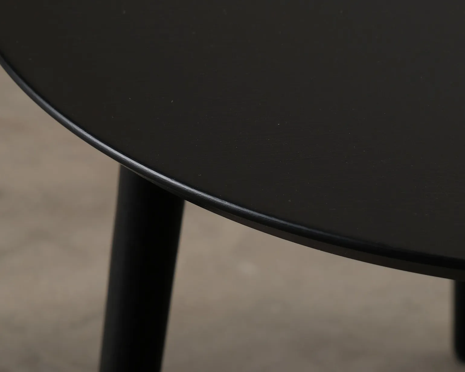 Sofacompany Hubert soffbord ø 60 cm svart
