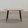 Sofacompany Hubert soffbord ø 90 cm valnöt / svart