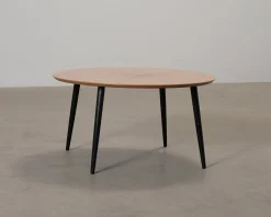 Sofacompany Hubert soffbord ø 90 cm valnöt / svart