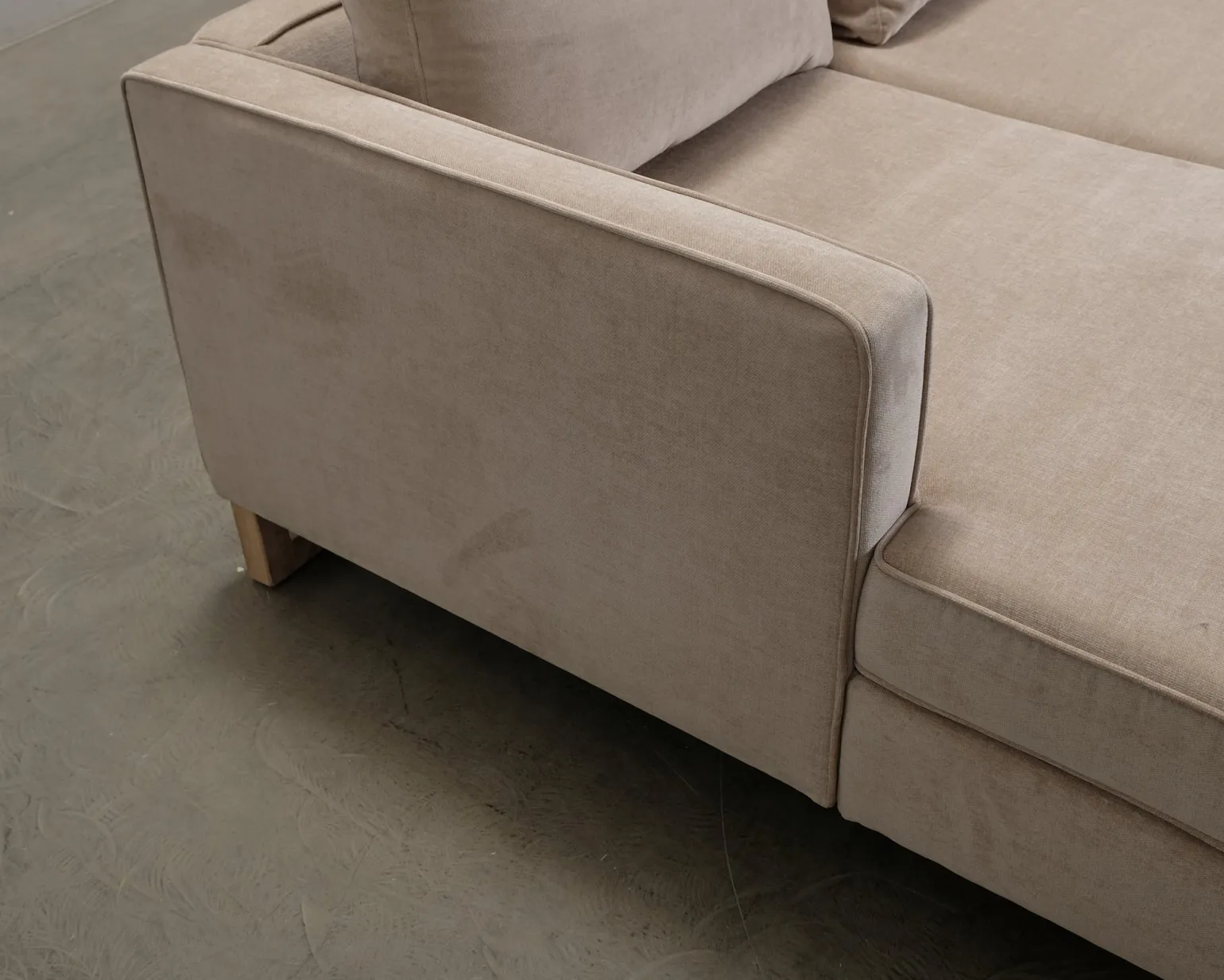 Sofacompany Madison 3-sits bäddsoffa med divan beige