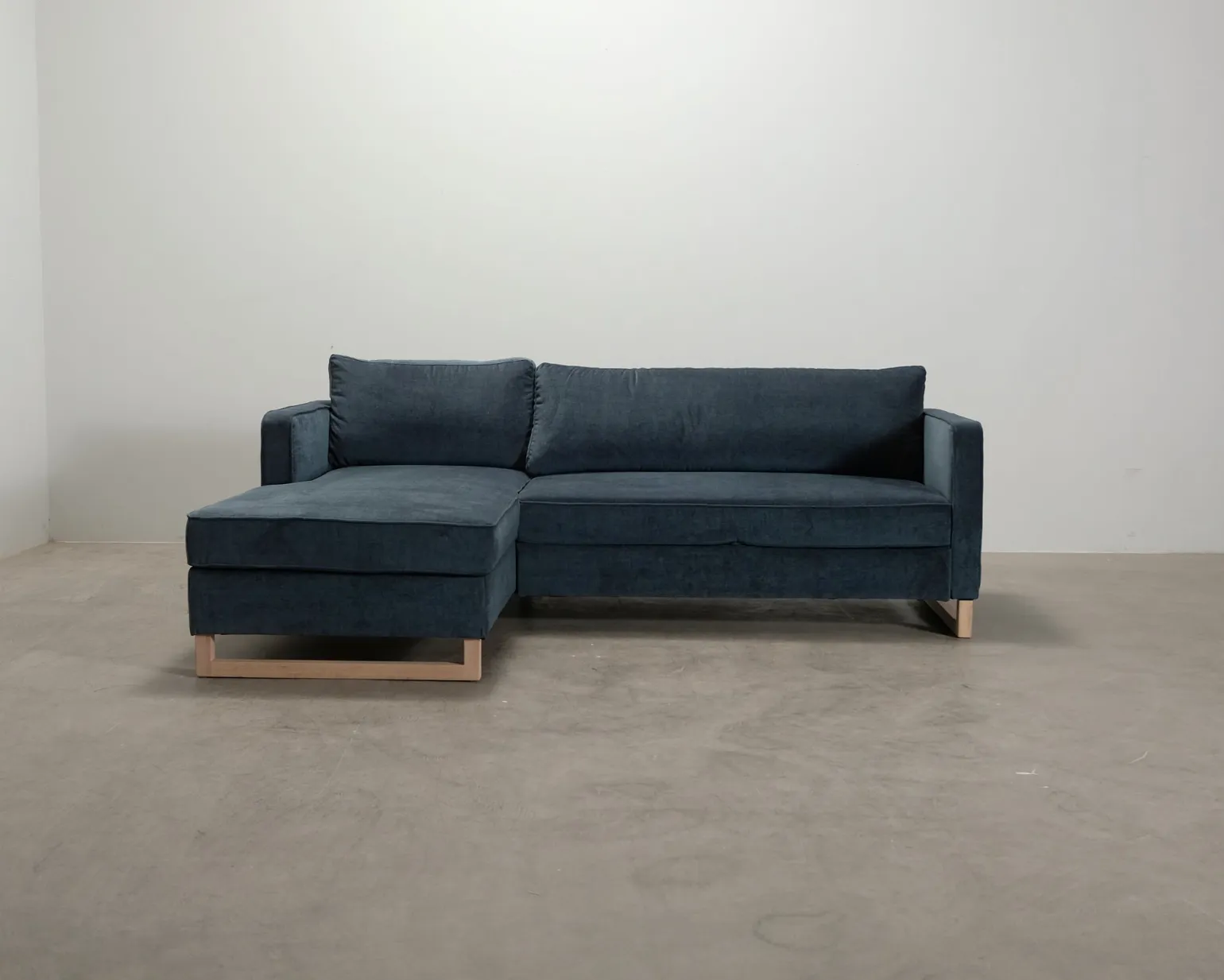 Sofacompany Madison 3-sits bäddsoffa med divan blå