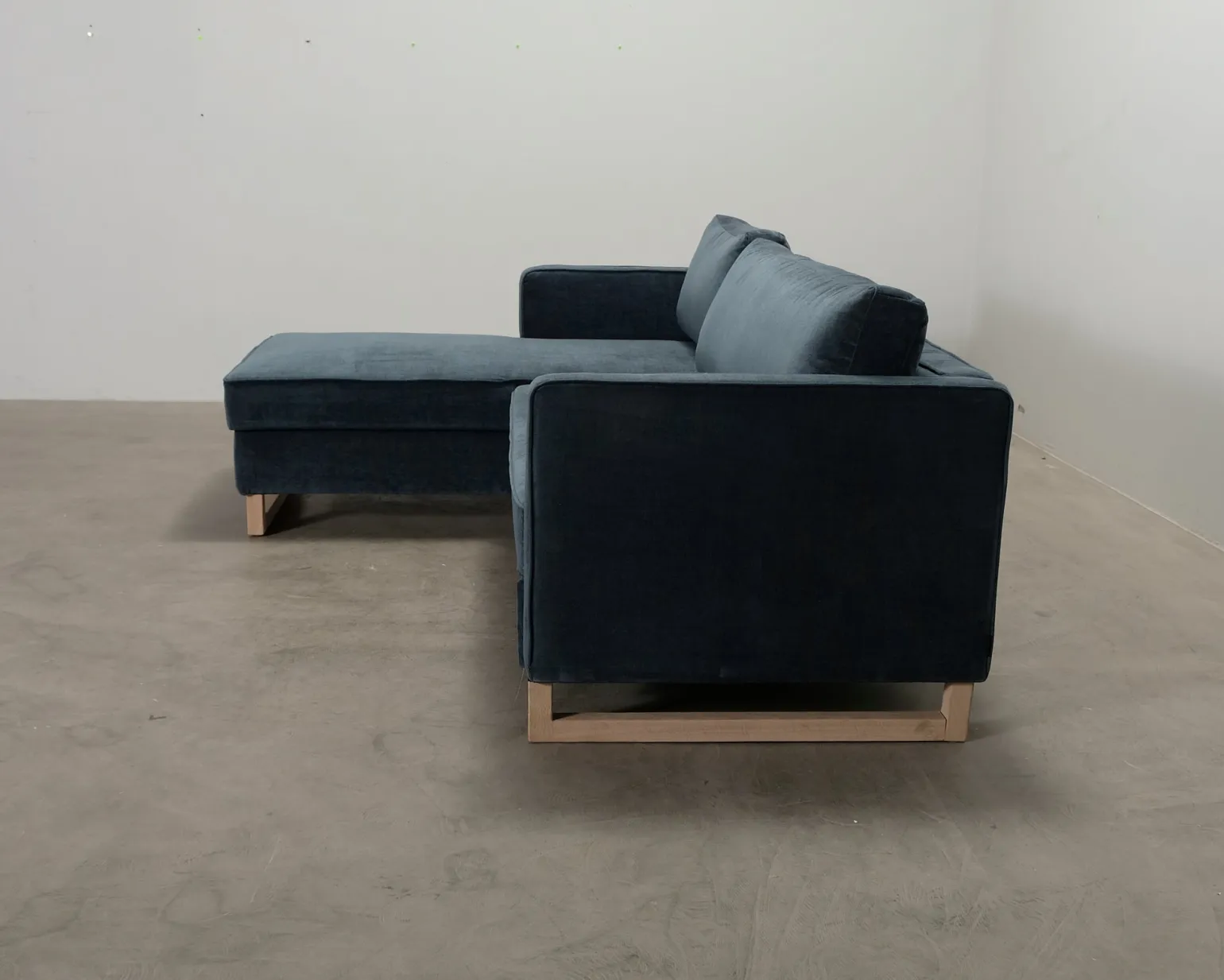 Sofacompany Madison 3-sits bäddsoffa med divan blå