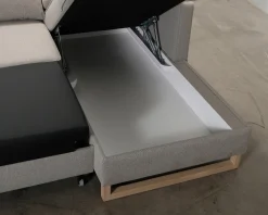 Sofacompany Madison 3-sits bäddsoffa med divan greige