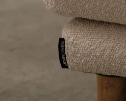 Sofacompany Vincent fotpall beige