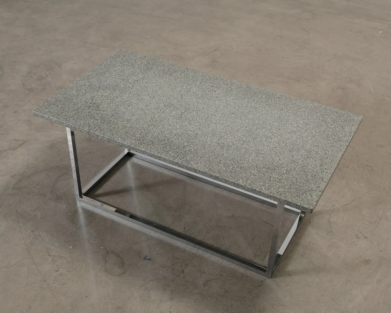 Soffbord 60 x 110 cm grå granit