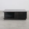 Soffbord 100 x 100 cm svart
