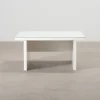 Soffbord 90 x 90 cm vit