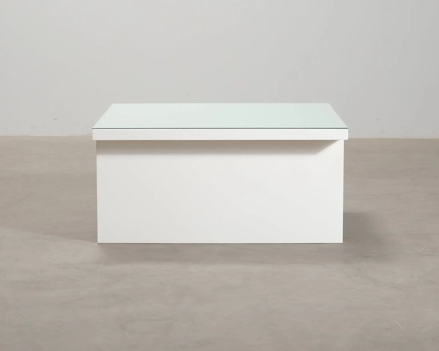 Soffbord 90 x 90 cm vit