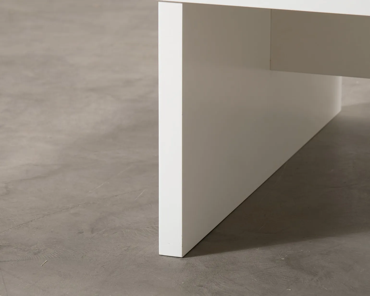 Soffbord 90 x 90 cm vit
