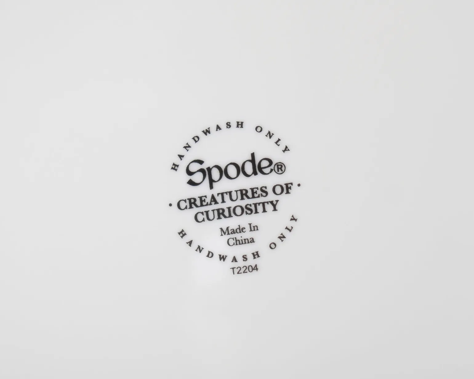 Spode Creatures Of Curiosity tallriksset, 12 delar
