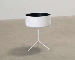 Swedese Drum sidobord vit