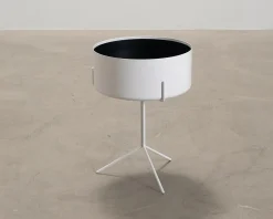 Swedese Drum sidobord vit