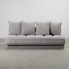 Sweef Vargen 2-sits bäddsoffa grå