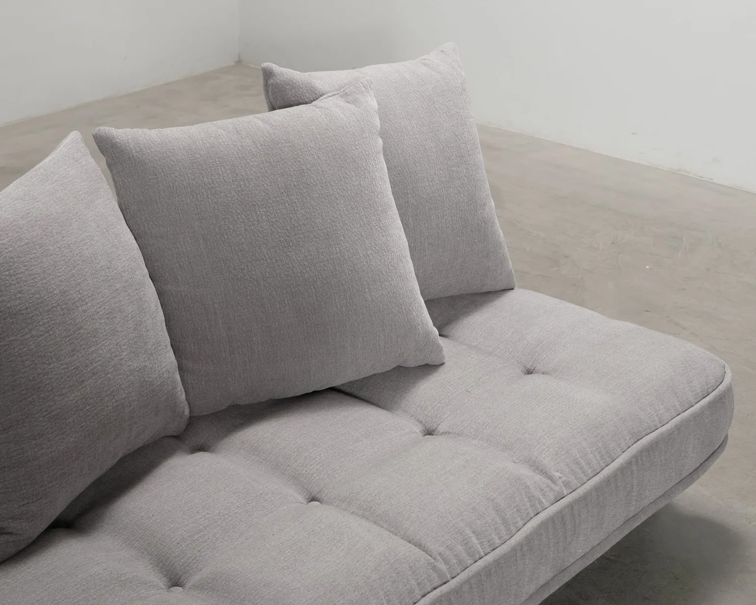 Sweef Vargen 2-sits bäddsoffa grå
